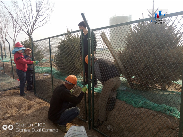 貴州北京大興機場附近河道護欄網(wǎng)案例圖片6